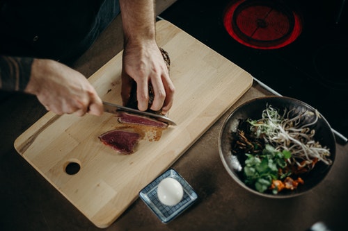 how to cut with a japanese knife