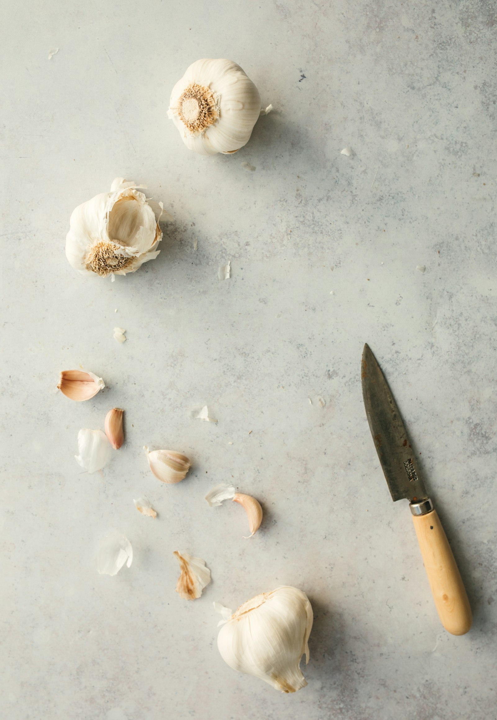 how to clean stainless steel knife blade