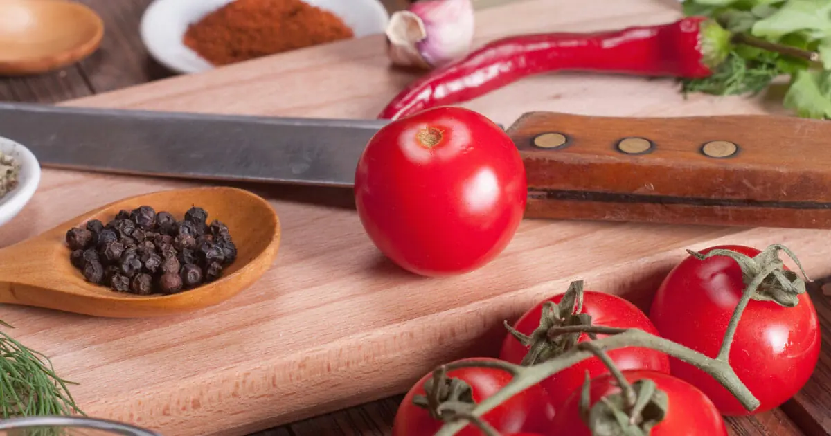 why would you use a red cutting board