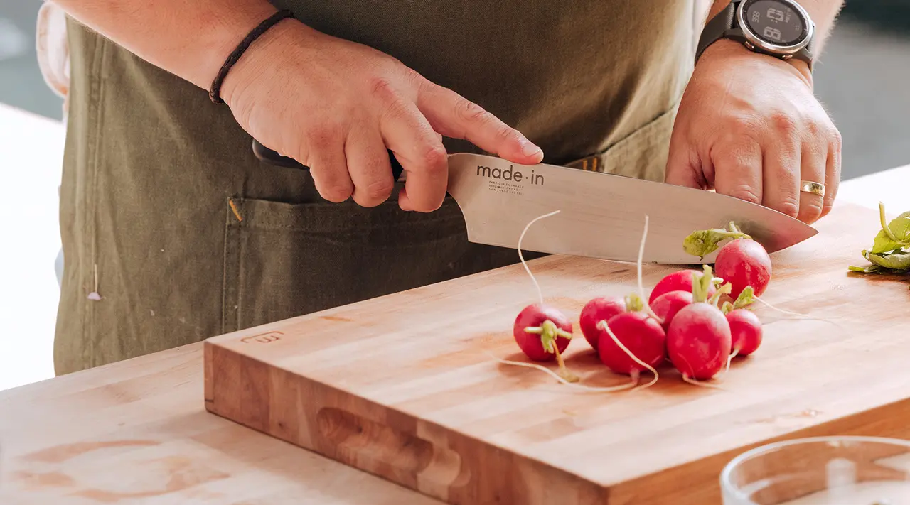 how to cut a coconut in half with a knife