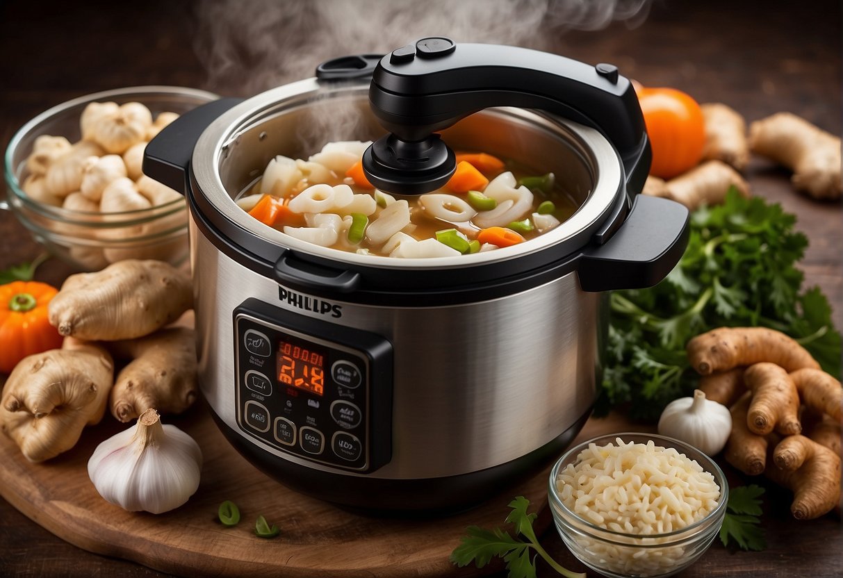 how to cook brown rice in pressure cooker