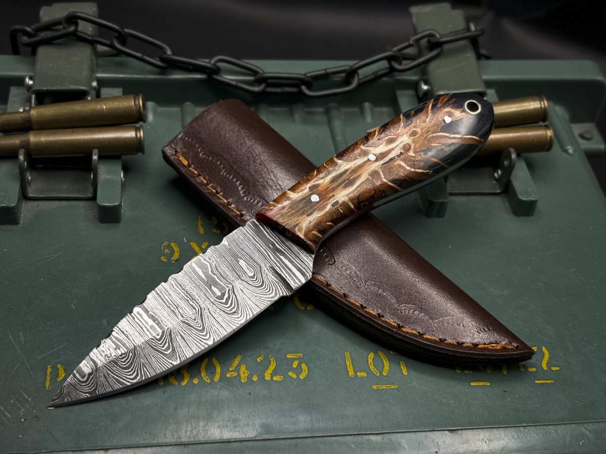 Titanium fixed blade knife