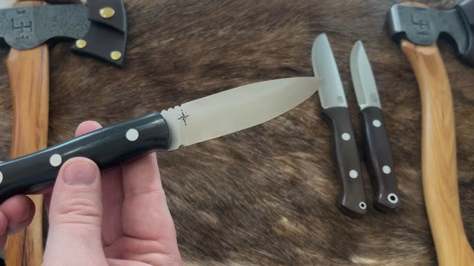 Titanium fixed blade knife