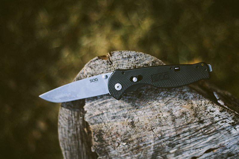 how to fix a stiff folding knife
