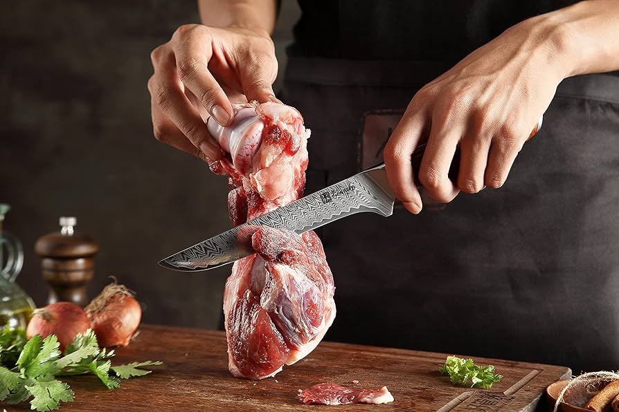 how to test boning knife sharpness