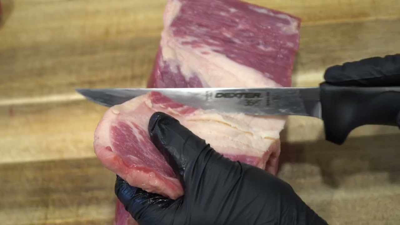 how to debone salmon with boning knife