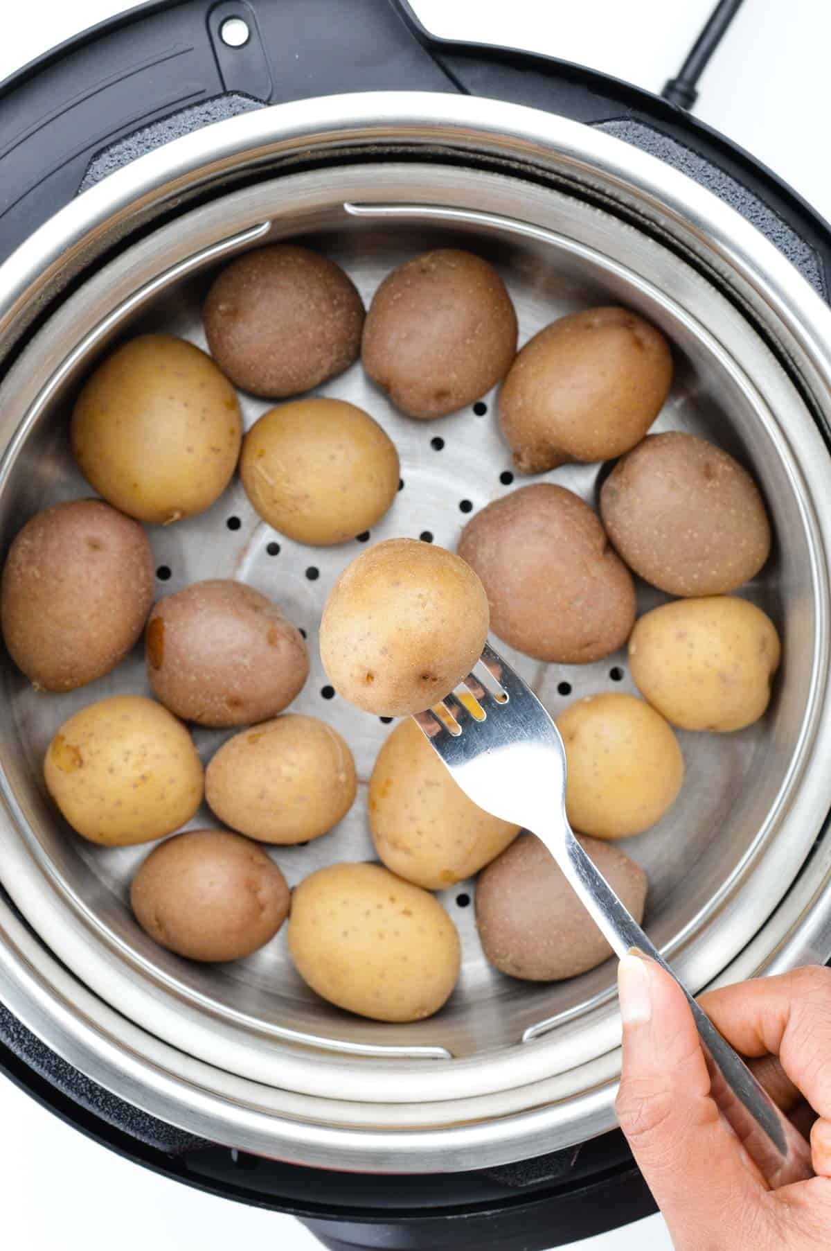 Potato in Pressure Cooker